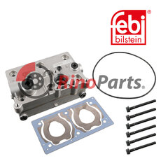 22040497 SK1 Cylinder Head for air compressor with valve plate